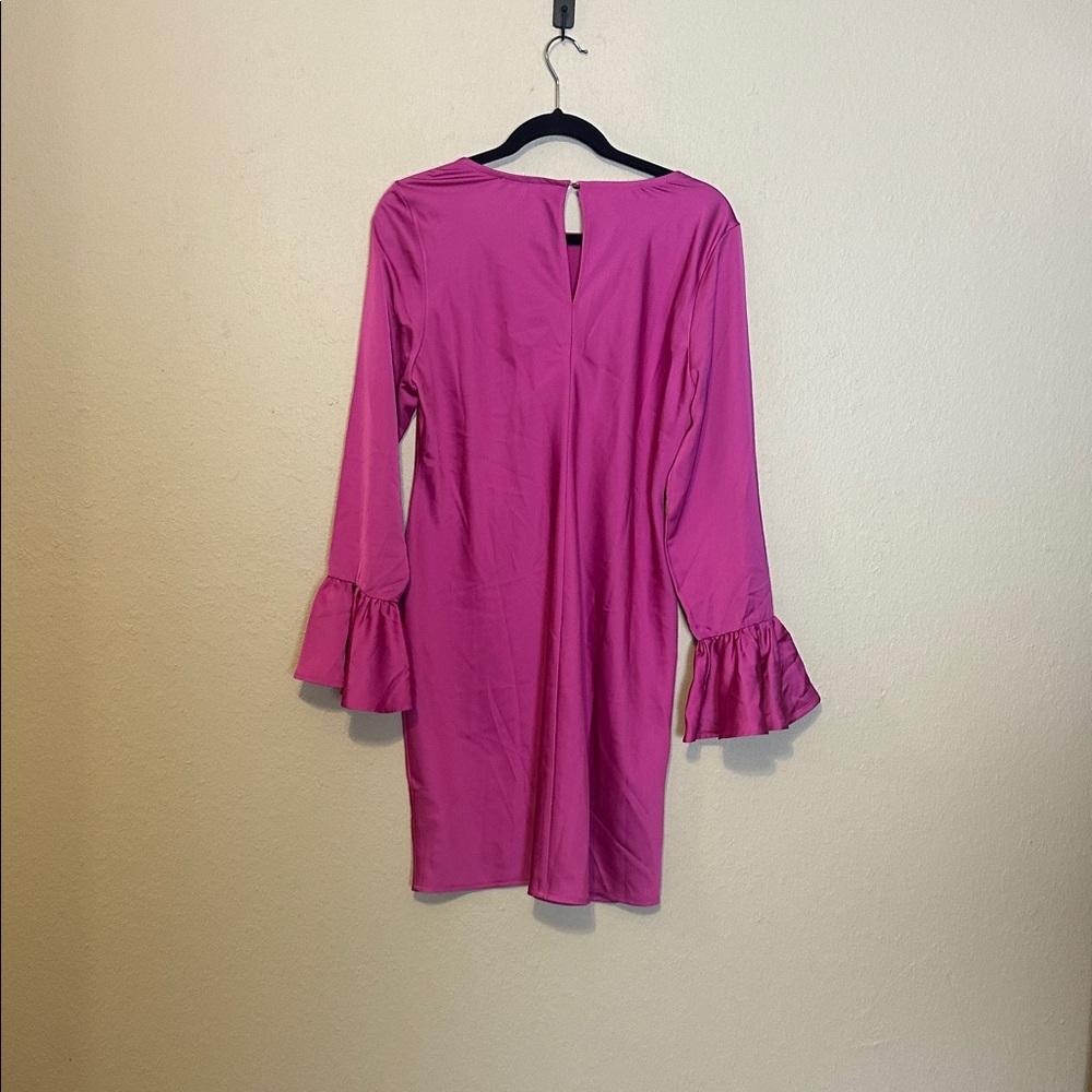 J Crew Winter Garden Dress Pink Size 0 NWT - Picture 7 of 8